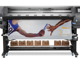 Il plotter HP Latex 370 fa il suo debutto europeo a Bari Il plotter HP Latex 370.