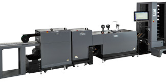 Il verde è il colore che rappresenta “la nuova vita” di Neopost Il cucipiega Duplo 600i Booklet System che verrà lanciato a Viscom.