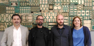 Ecco i finalisti di One More Pack La giuria. Da sinistra Emily Louise Simonis, presidente di giuria, Paolo Ferrigno, delegato Unicom, Pasquale Napolitano, docente e designer, Vincenzo Recchia, designer.