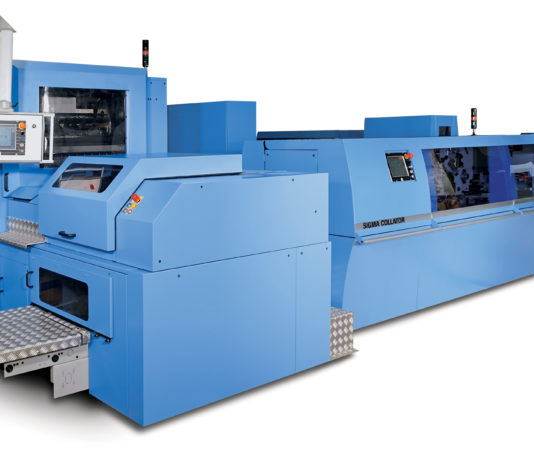 L’automazione spinta secondo Müller Martini Il sistema SigmaLine di Müller Martini verrà mostrato in funzionamento arricchito dei nuovi moduli Connex per l’automazione spinta.