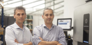 Tech:art acquisisce Exaprint srl e unisce l’offline all’online Da destra Davide Salvo e Alberto Vianelli, amministratori di Tech:art.