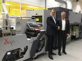 Durst e Omet presentano la soluzione ibrida integrata XJet ai Durst Digital Days