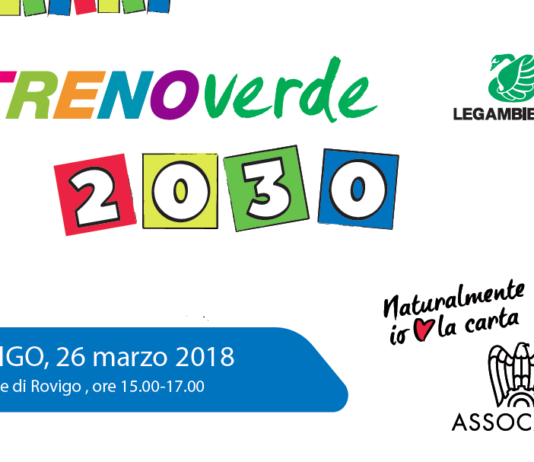 Assocarta sul Treno Verde di Legambiente