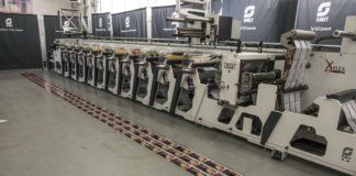 Omet X6.0 stampa a registro con soli 10 metri di scarto