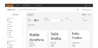 Come utilizzare al meglio i Font Pack della Creative Cloud