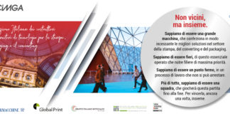 Acimga lancia la campagna “Non vicini, ma insieme”
