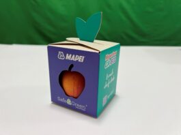 Smurfit Kappa Italia e Mapei, sostenibilità all’insegna delle mele