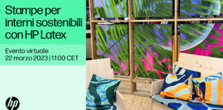 Un webinar da non perdere. HP Latex: le opportunità per una stampa sostenibile nell’arredamento d’interni