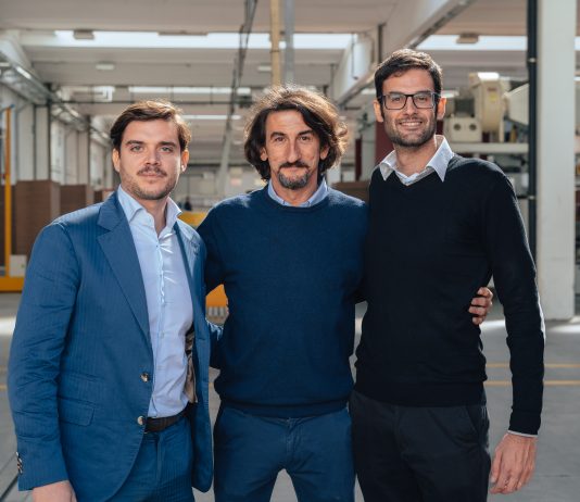 I giovani imprenditori in visita da Ghelfi Ondulati