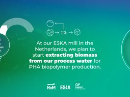 Eska, parte di RDM Group, e Paques Biomaterials: biopolimeri biobased e biodegradabili ricavati dall’acqua di processo della produzione di carta