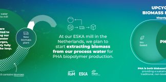 Eska, parte di RDM Group, e Paques Biomaterials: biopolimeri biobased e biodegradabili ricavati dall’acqua di processo della produzione di carta