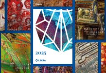 Calendario Lecta 2025, la grandezza dei piccoli dettagli
