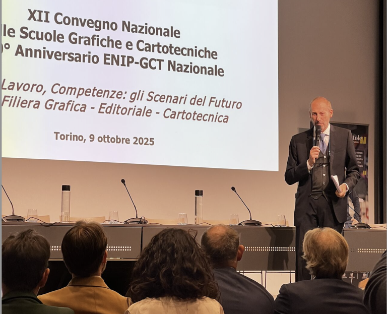 ENIP-GCT compie 70 anni: a Torino il XII Convegno delle Scuole Grafiche e Cartotecniche
