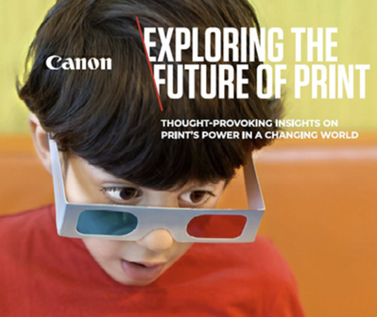 Canon esplora il futuro della stampa: tra AI, sostenibilità e nuove strategie di valore